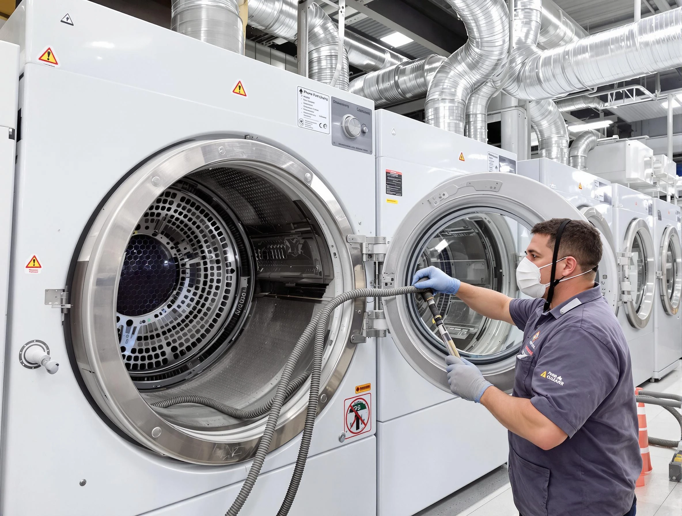 Industrial-grade dryer vent cleaning by Worcester Dryer Vent Cleaning in Worcester